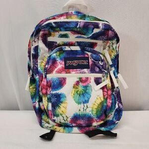 Jansport 5 Compartments Tie Dye Big Backpack Back to school